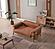 Ruby Convertible Loveseat - Beige by Furnia Furniture