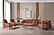 Ruby 2-Pieces Sofa & Loveseat Set - Beige by Furnia Furniture