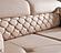 Ruby Convertible Loveseat - Brick by Furnia Furniture