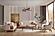 Ruby 2-Pieces Sofa & Loveseat Set - Brick by Furnia Furniture