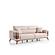 Ruby 2-Pieces Sofa & Loveseat Set - Brick by Furnia Furniture