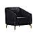 Senfoni Chair - Black by Furnia Furniture