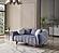 Snowy Stationary Loveseat - Anthracite by Furnia Furniture