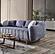 Snowy 2-Pieces Sofa & Loveseat Set - Anthracite by Furnia Furniture