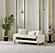 Soho Convertible Loveseat - Cream by Furnia Furniture