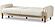 Soho Convertible Sofa - Cream by Furnia Furniture