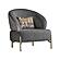 Urla 2-Pieces Sofa & Chair Set - Grey by Furnia Furniture