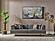 Urla 2-Pieces Sofa & Chair Set - Grey by Furnia Furniture