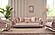 Versace 2-Pieces Sofa & Loveseat Set - Cream by Furnia Furniture