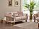 Versace 2-Pieces Sofa & Loveseat Set - Cream by Furnia Furniture