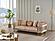 Versace Stationary Sofa - Beige by Furnia Furniture