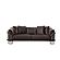 Versace 2-Pieces Sofa & Loveseat Set - Dark Grey by Furnia Furniture