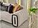 Voyance Stationary 4 Seat Sofa Beige by Furnia Furniture