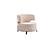 Voyance 2-Pieces Sofa & Chair Beige by Furnia Furniture