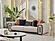 Voyance 2-Pieces Sofa & Chair Beige by Furnia Furniture