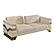 Zen Convertible Loveseat - Cream by Furnia Furniture