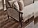 Zumrut Lux Stationary Loveseat - Beige by Furnia Furniture
