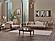 Zumrut Lux Stationary Loveseat - Beige by Furnia Furniture
