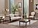 Zumrut Lux Chair - Beige by Furnia Furniture