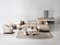 Bern Modular Sectional Sofa Cream by Furnia Furniture