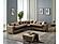 Bolivya Convertible Sectional Sofa Beige by Furnia Furniture