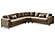 Bolivya Convertible Sectional Sofa Beige by Furnia Furniture
