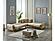 Royal Convertible Sectional Sofa Beige by Furnia Furniture