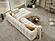Teddy Sectional Sofa Cream by Furnia Furniture