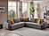 Toscana Modular Sectional Sofa Grey by Furnia Furniture