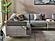 Urla Modular Sectional Sofa Grey by Furnia Furniture