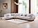 Windy Modular Sectional Sofa Grey by Furnia Furniture