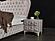 Armada Nightstand - Cream by Furnia Furniture