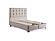 Cenova Storage Bed w/Headboard - Cream by Furnia Furniture