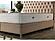 Nevada Storage Bed w/Headboard - Cream by Furnia Furniture