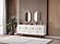 Bahama Consol w/Mirror - Beige by Furnia Furniture