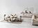 Bern Consol w/Mirror - Beige by Furnia Furniture