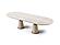 Bern 78" Dining Tabler - Beige by Furnia Furniture