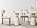Bern Dining Chair - Beige by Furnia Furniture