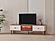 Bohem TV Stand w/Fireplace by Furnia Furniture