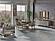 Gokce Consol w/Mirror - Beige by Furnia Furniture