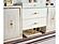 Marsel Dining room Consol w/Mirror - White by Furnia Furniture