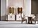 Nirvana Dining Consol w/Mirror by Furnia Furniture
