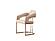 Paris Dining Arm Chair -Cream by Furnia Furniture