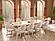 Paris Dining Arm Chair -Cream by Furnia Furniture