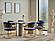 Romans Dining Chair Navy Blue by Furnia Furniture