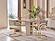 Romans Dining Chair Cream by Furnia Furniture
