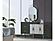 Nero Bedroom Set - Light Grey by Furnia Furniture
