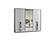 Parma Bedroom Set - Light Grey by Furnia Furniture