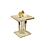 Napoli End Table - Beige by Furnia Furniture