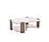 Nirvana Coffee Table Set - Beige by Furnia Furniture